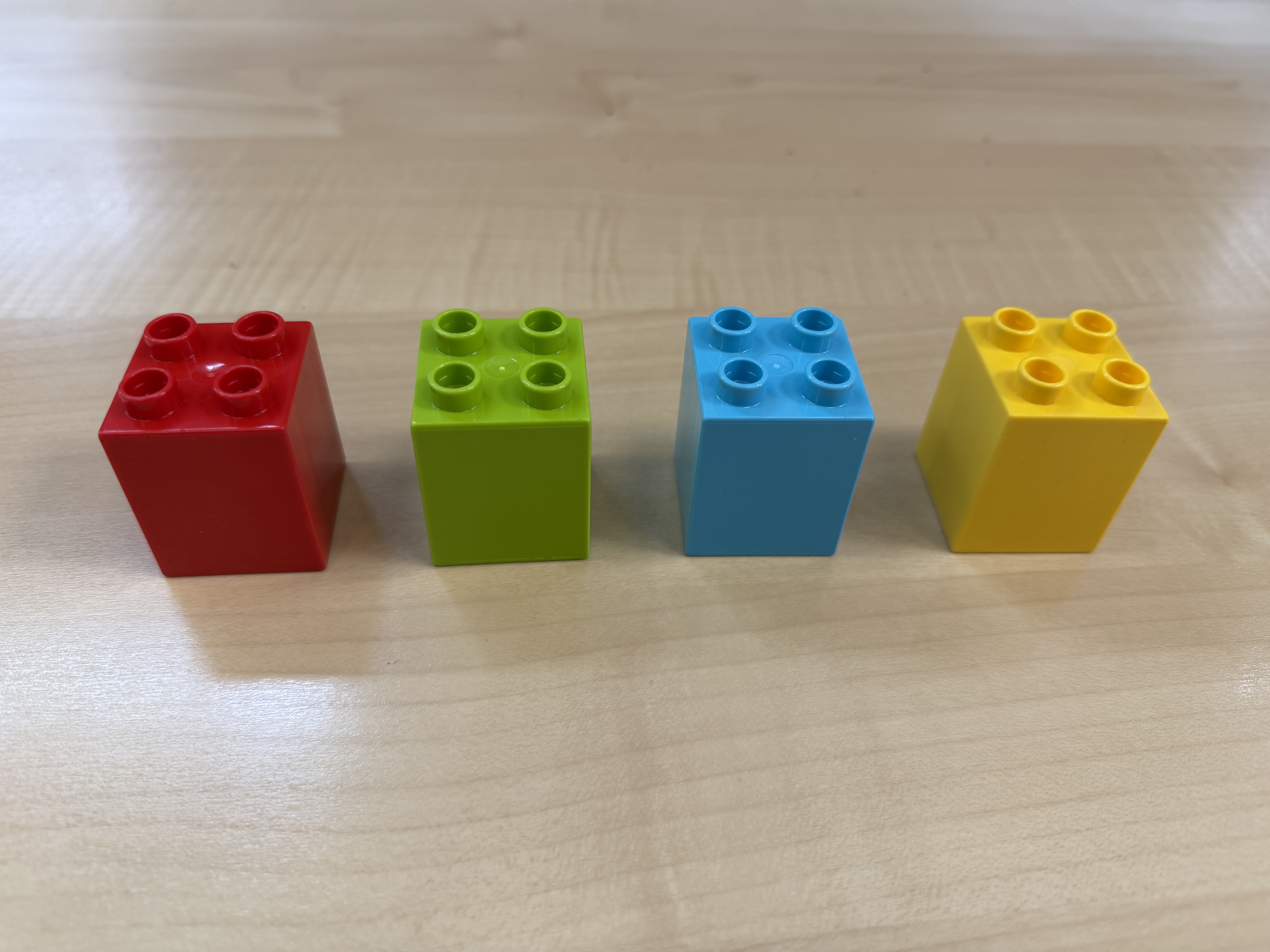 Our multicolored blocks